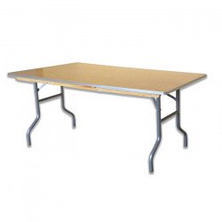 6' Wood Folding Tables